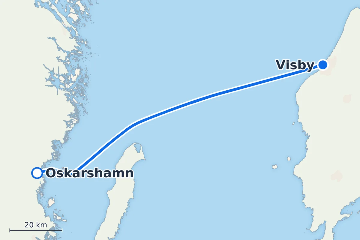 Oskarshamn - Visby